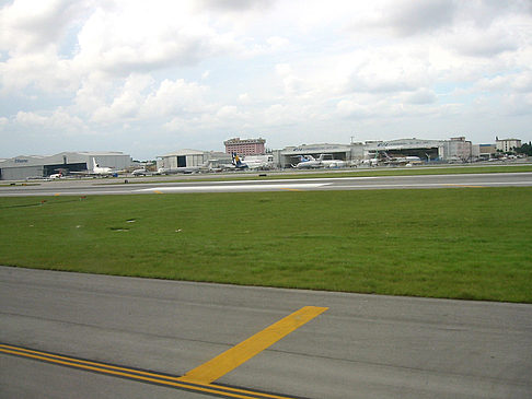 Landeanflug auf Miami