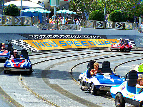 Walt Disney World Speedway Impressionen Sehenswürdigkeit  Florida 