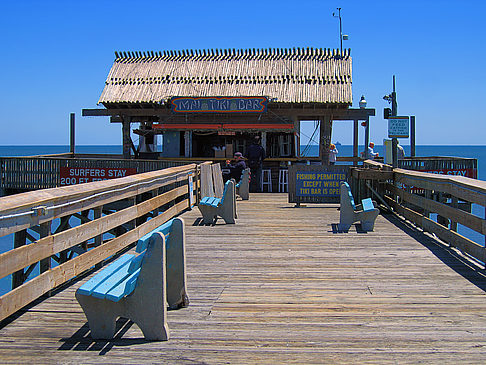  Fotografie Reiseführer  Kostenloser Spaceshuttlebeobachtungspunkt: Cocoa Beach Pier